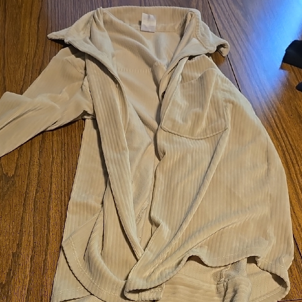 Beige Corduroy Jacket